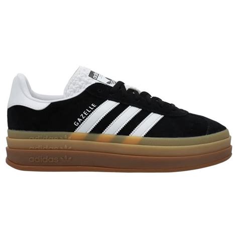 adidas gazelle bold weiß schwarz|adidas gazelle black usa.